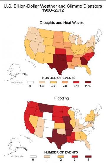 Billion-Dollar Weather and Climate Disasters, 1980-2012