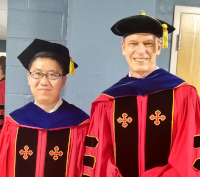 2019 Graduation - Jun Zhang and Lars Olson